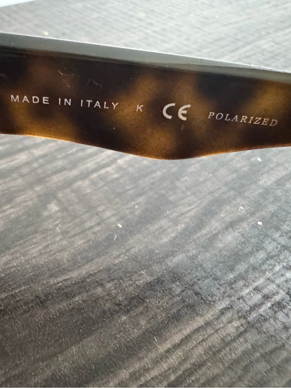 Ray-Ban RB4177 Polarized Sunglasses Havana Tortoise Brown Made in Italy w/ Case